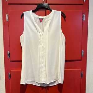 Off white Vince Camuto sleeveless shirt